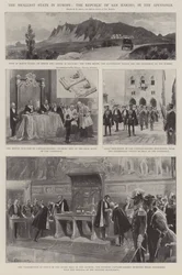 El estado más pequeño de Europa, la República de San Marino, en los Apeninos
